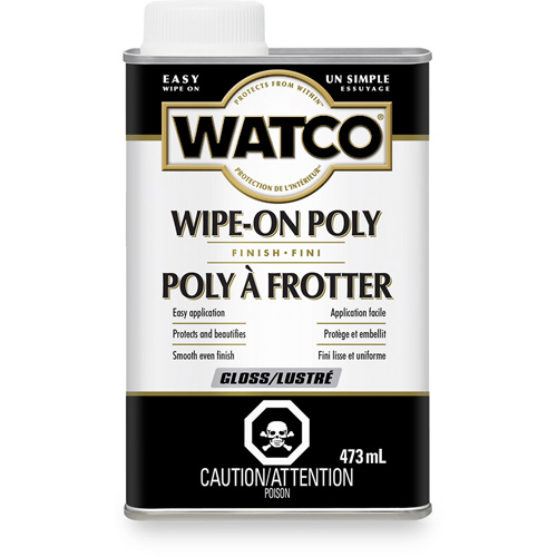 Watco&reg; Wipe-on Poly Stain, 473 ml, Clear, Gloss Seagulf Marine Industries Inc.