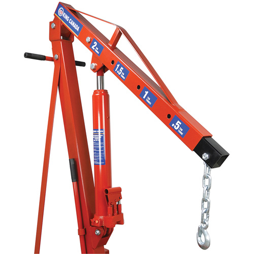Grues d'atelier escamotables de 2 tonnes, Capacit&eacute; 4000 lb (2 tonnes) Seagulf Marine Industries Inc.
