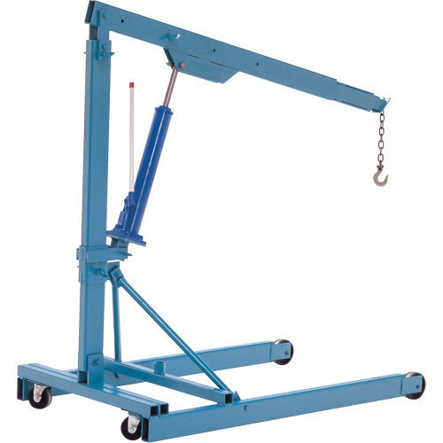 Portable Floor Cranes, 8' Lift, 2000 lbs. (1 tons), 82-1/2" Arm, 69-1/4" H Seagulf Marine Industries Inc.