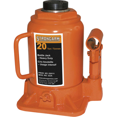 322A Cric-bouteille, 20 tonne(s), 14-3/4" Hauteur &eacute;lev&eacute;e Seagulf Marine Industries Inc.