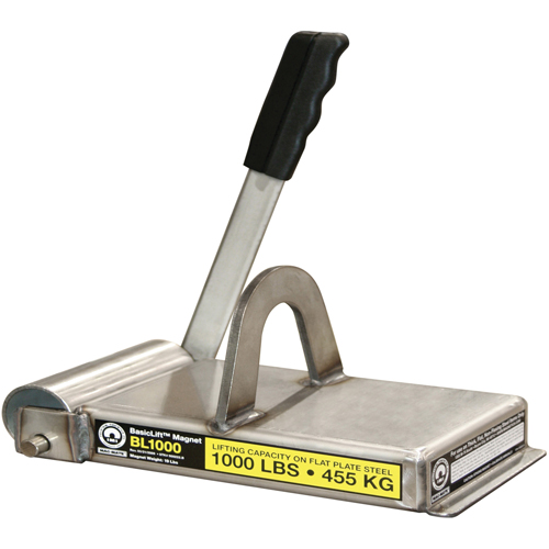 &eacute;lectro-aimants de levage de base, Capacit&eacute; de retenue 1000 lb (0,5 tonne), 11" lo x 5-5/8" la x 5-1/2" h Seagulf Marine Industries Inc.