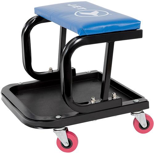 JMS-641A Mechanic's Roller Seat, Vinyl, Blue, 300 lbs. Capacity Seagulf Marine Industries Inc.