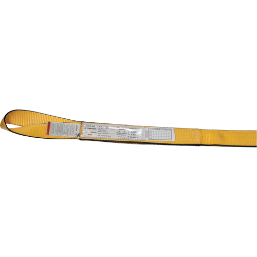 &eacute;lingues de levage en nylon, Pli Double, Oeillets renvers&eacute;s, Type 4, 3" la x 3' lo, Limite de charge verticale 8800 lb Seagulf Marine Industries Inc.