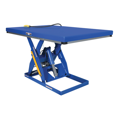 Hydraulic Scissor Lift Table, Steel, 48" L x 24" W, 3000 lbs. Cap. Seagulf Marine Industries Inc.