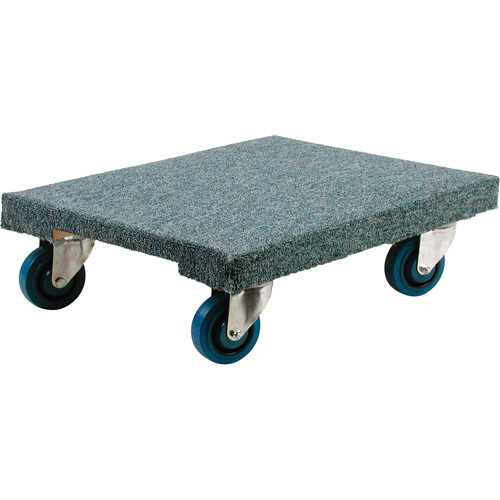 Wood Dollies - Heavy-Duty, Rubber Wheels, 1400 lbs. Capacity, 18" W x 30" D x 7" H Seagulf Marine Industries Inc.