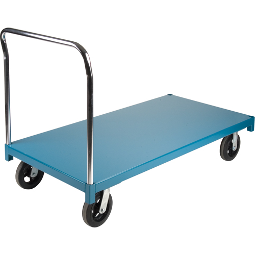 Heavy-Duty Platform Truck, 60" L x 30" W, 2000 lbs. Capacity, Rubber Casters Seagulf Marine Industries Inc.
