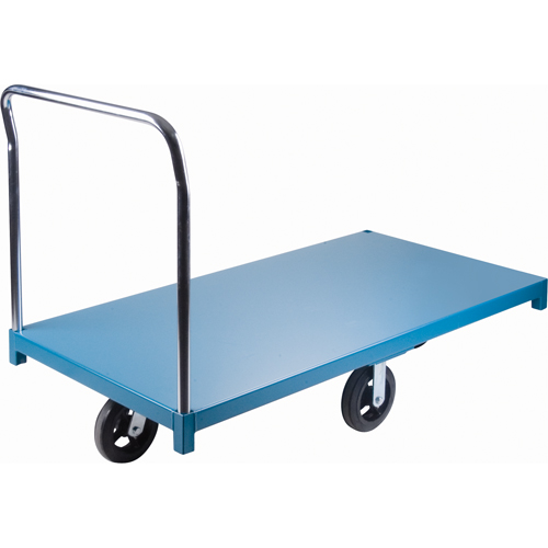 Heavy-Duty Platform Truck, 96" L x 48" W, 2000 lbs. Capacity, Rubber Casters Seagulf Marine Industries Inc.