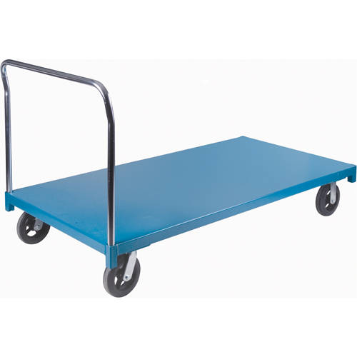Heavy-Duty Platform Truck, 72" L x 36" W, 2000 lbs. Capacity, Rubber Casters Seagulf Marine Industries Inc.
