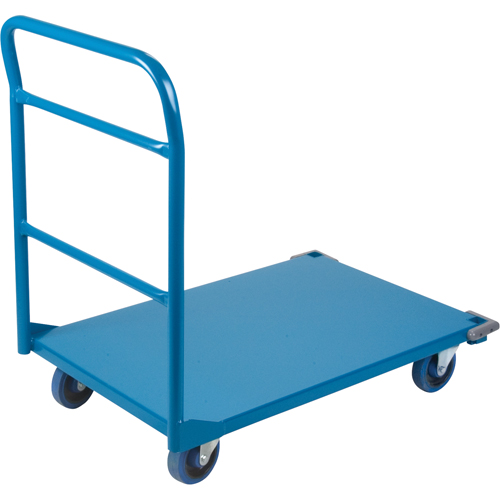 Shelf & Platform Truck, Steel, 24" W x 36" D x 40" H, 1300 lbs. Platform Capacity Seagulf Marine Industries Inc.