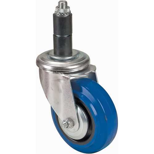 Roulette en caoutchouc &agrave; tige, Pivotant, Diam&egrave;tre 4" (101,6 mm) Seagulf Marine Industries Inc.