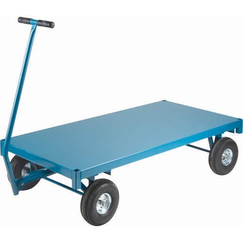 Platform Trucks - Ergonomic Platform Wagon Trucks, 30" W x 60" L, 1000 lbs. Capacity Seagulf Marine Industries Inc.