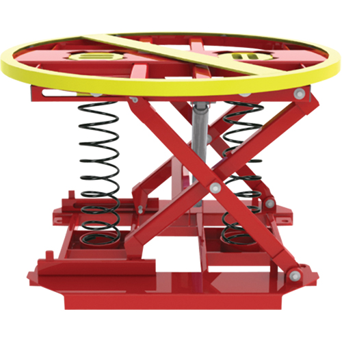 Pallet Pal&reg; 360 Spring Level Loader, 43-5/8" L x 43-5/8" W, 4500 lbs. Cap. Seagulf Marine Industries Inc.