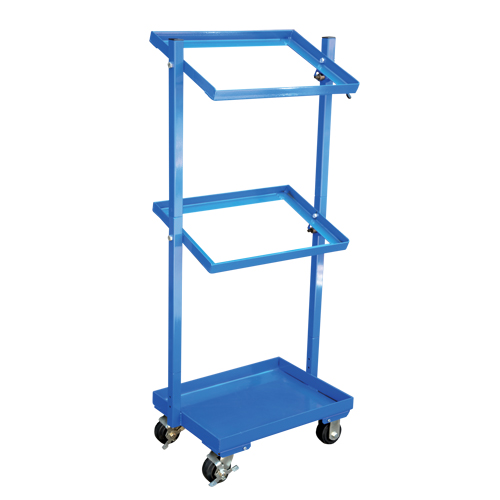 Chariot &agrave; cueillette, Acier, 30-11/16" la x 19-1/4" p, 3 tablettes, Capacit&eacute; 300 lb Seagulf Marine Industries Inc.