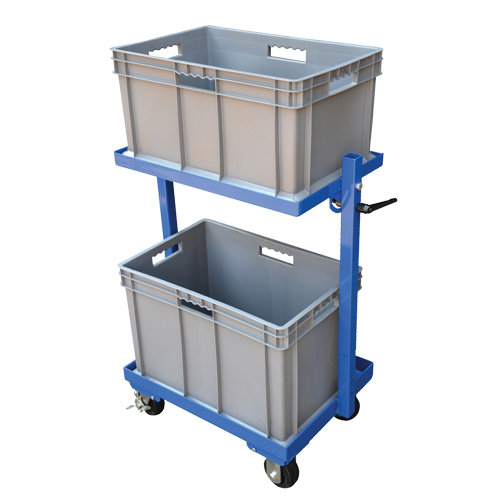 Chariot &agrave; cueillette, Acier, 30-11/16" la x 19-1/4" p, 2 tablettes, Capacit&eacute; 200 lb Seagulf Marine Industries Inc.