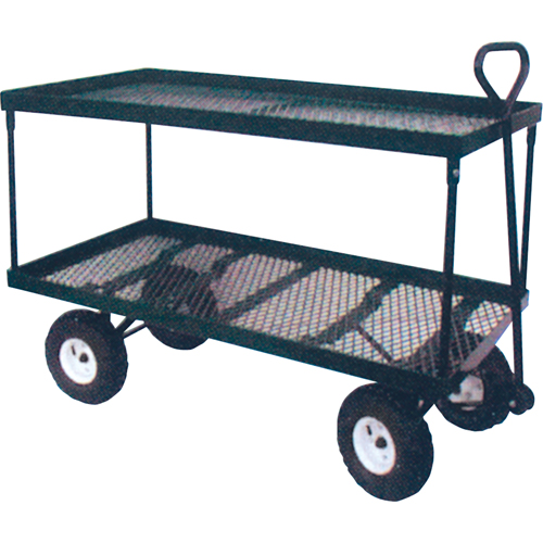 Double Deck Wagon, 24" W x 48" L, 600 lbs. Capacity Seagulf Marine Industries Inc.