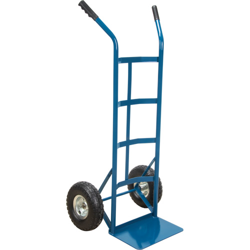 All-Welded Hand Truck, Dual Handle, Steel, 46" Height, 600 lbs. Capacity Seagulf Marine Industries Inc.