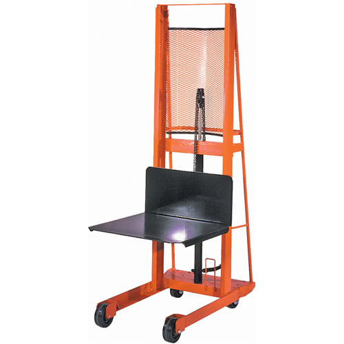 Hydraulic Platform Lift Stacker, Foot Pump Operated, 1000 lbs. Capacity, 68" Max Lift Seagulf Marine Industries Inc.