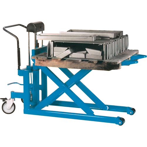 Hydraulic Skid Scissor Lift/Table, 42-1/2" L x 27" W, Steel, 1000 lbs. Capacity Seagulf Marine Industries Inc.