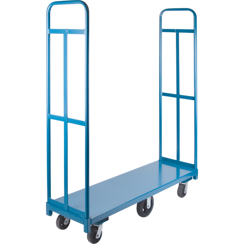 U-Boat Platform Truck, 60" L x 18" W, 1500 lbs. Capacity, Rubber Casters Seagulf Marine Industries Inc.