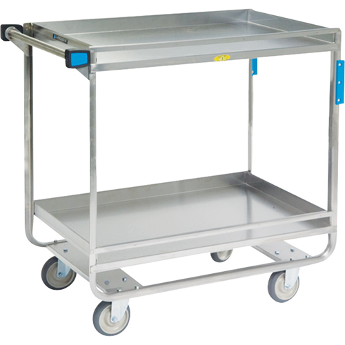 Chariots avec barres de retenue, 2 Tiers, 23" la x 37-1/4" h x 38-5/8" p, Capacit&eacute; 700 lb Seagulf Marine Industries Inc.