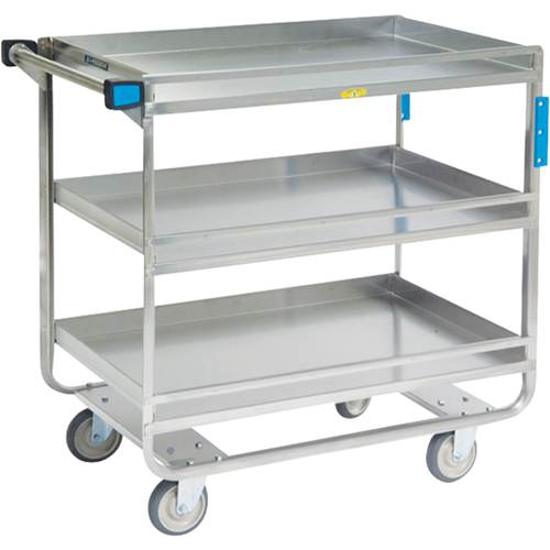 Chariots avec barres de retenue, 3 Tiers, 23" la x 37-1/4" h x 38-5/8" p, Capacit&eacute; 700 lb Seagulf Marine Industries Inc.