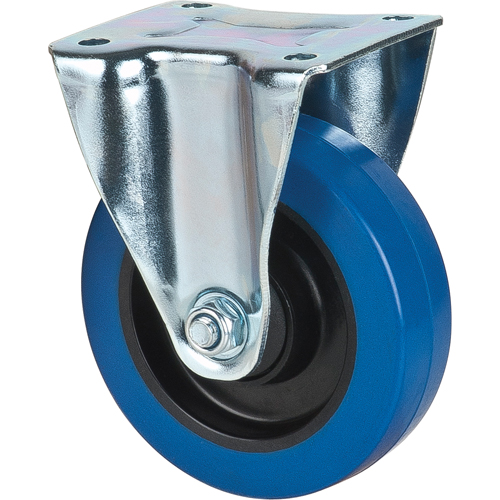 Blue Caster, Rigid, 5" (127 mm), Rubber, 400 lbs. (181 kg.) Seagulf Marine Industries Inc.