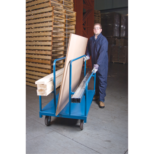 Chariots porte-panneaux robuste, 48" x 30" x 45", Capacit&eacute; 2500 lb Seagulf Marine Industries Inc.