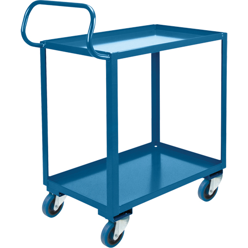 Ergonomic Shelf Truck, 800 lbs. Capacity, Steel, 20" W x 37" H x 32" D, Lip Up Seagulf Marine Industries Inc.
