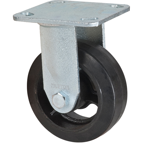 Roulette moul&eacute;, Fixe, 5" (127 mm), Caoutchouc, 440 lb (199 kg) Seagulf Marine Industries Inc.