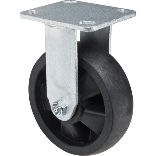 Roulettes haute temp&eacute;rature, Fixe, 6" (152,4 mm), Nylon, 880 lb (399 kg) Seagulf Marine Industries Inc.