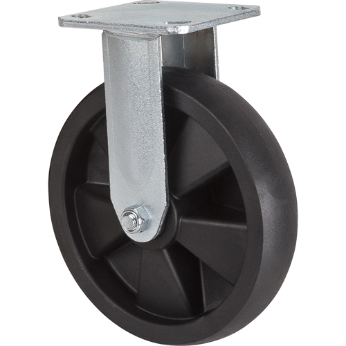 Roulettes haute temp&eacute;rature, Fixe, 8" (203,2 mm), Nylon, 1000 lb (453 kg) Seagulf Marine Industries Inc.