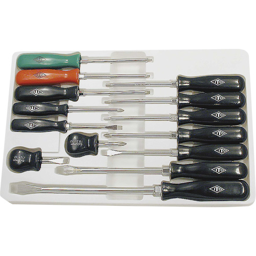 ISD-14 ABS Handle Screwdriver Set, 14, Magnetic Seagulf Marine Industries Inc.