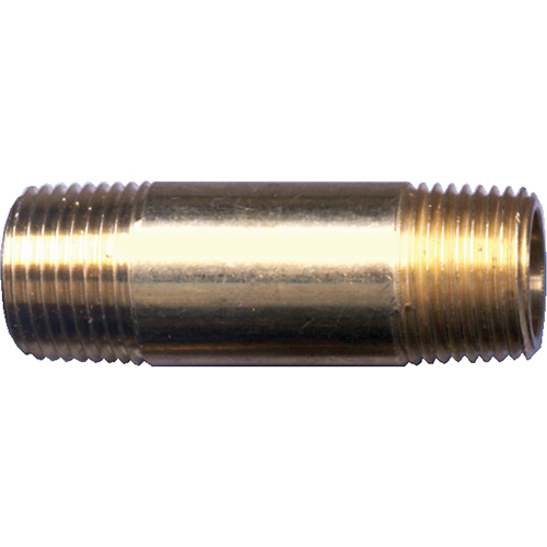 Mamelon long, Laiton, 1/4", NPT Seagulf Marine Industries Inc.