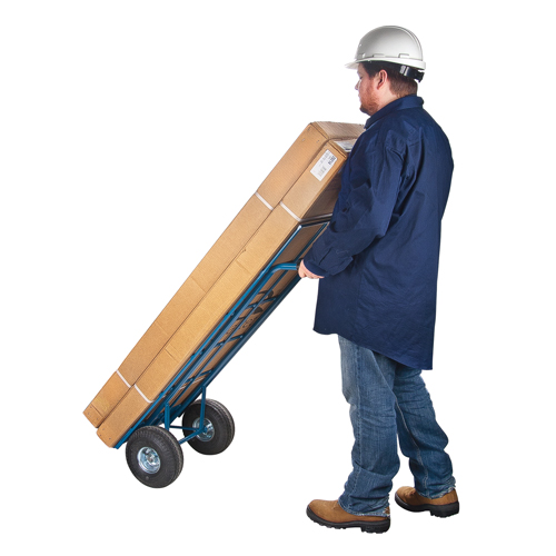 Load Retention Hand Truck, Dual Handle, Steel, 53" Height, 600 lbs. Capacity Seagulf Marine Industries Inc.
