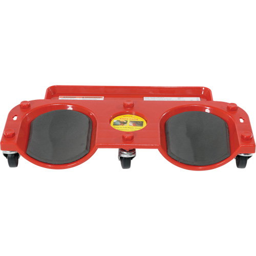 Socle roulant pour les genoux, Plastique, Rouge, Capacit&eacute; 350 lb Seagulf Marine Industries Inc.