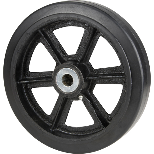 Mold-On Rubber Wheels, 6" (152.4 mm) Dia. x 2" (50.8 mm) W, 500 lbs. (226.796 kg.) Capacity Seagulf Marine Industries Inc.