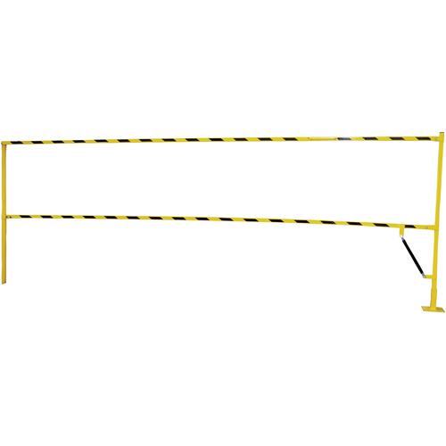 Safety Lift Gate, 10' L x 42-5/8" H, 159" Raised, Yellow Seagulf Marine Industries Inc.