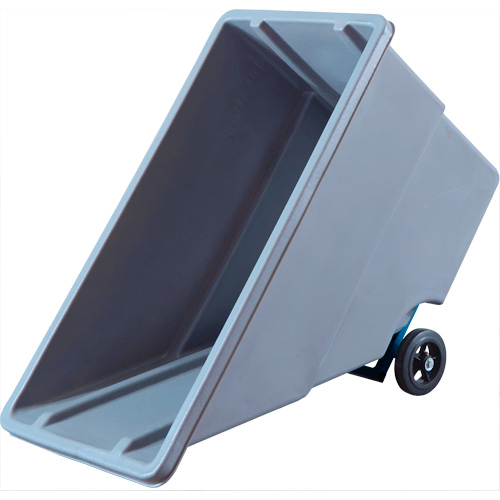 Chariot basculeur en acier, Poly&eacute;thyl&egrave;ne, 0,625 vg³, Capacit&eacute; de charge de 500 lb Seagulf Marine Industries Inc.