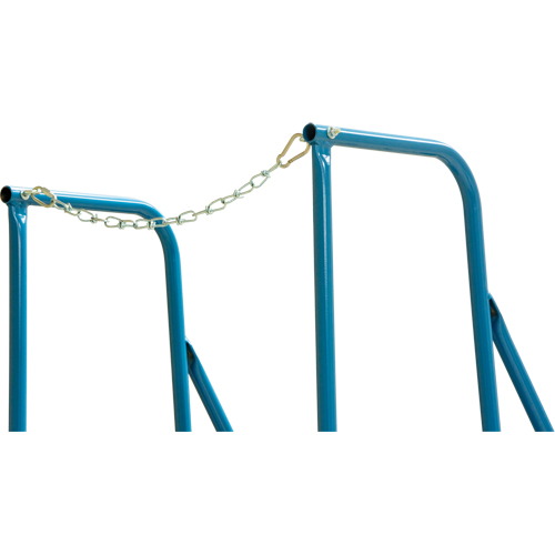 Trailer Access Rolling Ladder with Rails, 4 Steps, 22" Step Width, 37" Platform Height, Steel Seagulf Marine Industries Inc.