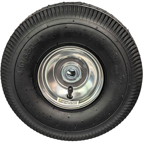 Roue pneumatique de rechange pour diable, 10" (254 mm), Capacit&eacute; de 350 lb Seagulf Marine Industries Inc.