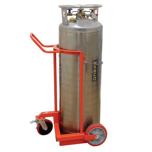 Large Liquid Gas Cylinder Truck LCC, Polyurethane Wheels, 20" W x 20" D Base, 1000 lbs. Seagulf Marine Industries Inc.