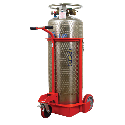 Large Liquid Gas Cylinder Truck LCC, Polyurethane Wheels, 20" W x 20" D Base, 1000 lbs. Seagulf Marine Industries Inc.