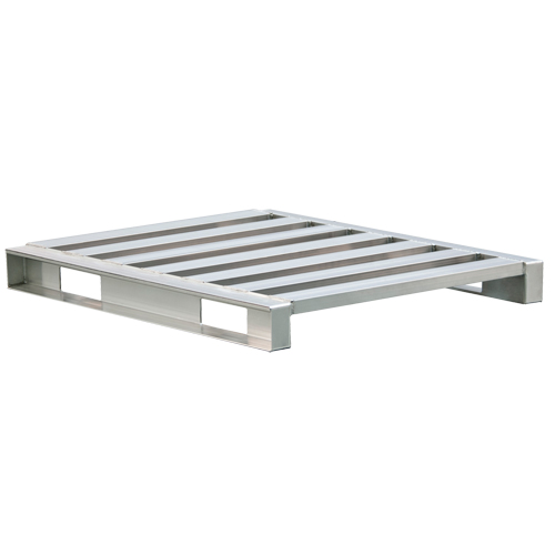 Palette &agrave; canaux en aluminium 4 c&ocirc;t&eacute;s Seagulf Marine Industries Inc.