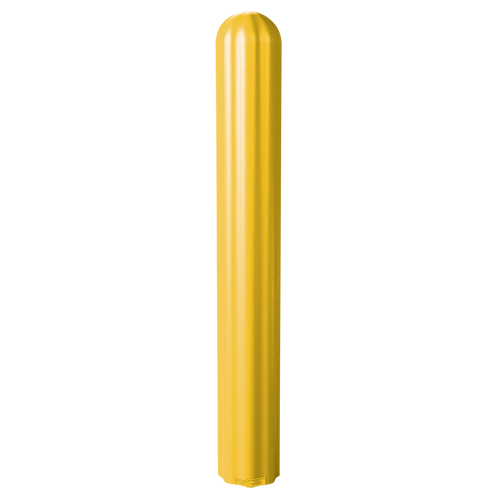Ribbed Bollard Cover, 8" Dia. x 72" L, Yellow Seagulf Marine Industries Inc.