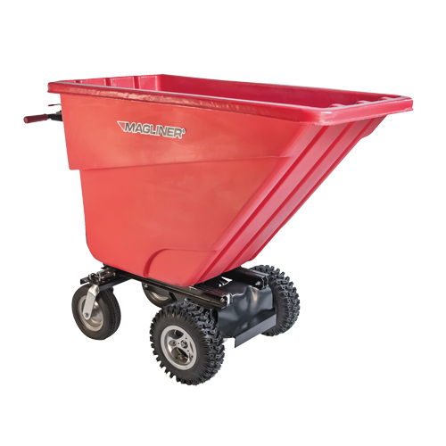 Chariot &agrave; bascule motoris&eacute;, Capacit&eacute; 13.5 cu.ft., 45" h x 26-1/2" la x 68" p Seagulf Marine Industries Inc.