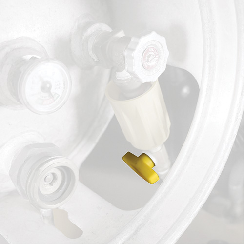 Soupape de s&eacute;curit&eacute; au propane pour chariot &eacute;l&eacute;vateur Seagulf Marine Industries Inc.