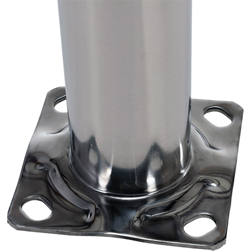 Safety Bollard, Stainless Steel, 36" H x 8" W, Silver Seagulf Marine Industries Inc.