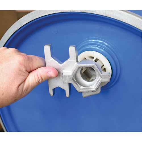 Cl&eacute; pour baril, Ouverture de 3/4"/2", Poign&eacute;e 9-1/2", Acier inoxydable Seagulf Marine Industries Inc.