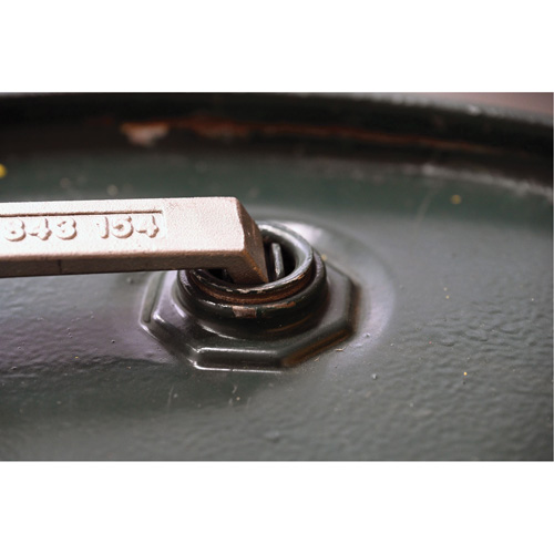 Cl&eacute; pour baril, Ouverture de 3/4"/2", Poign&eacute;e 9-1/2", Acier inoxydable Seagulf Marine Industries Inc.