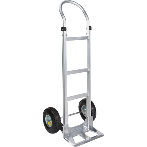 Knocked Down Hand Truck, Continuous Handle, Aluminum, 49-5/8" Height, 500 lbs. Capacity Seagulf Marine Industries Inc.